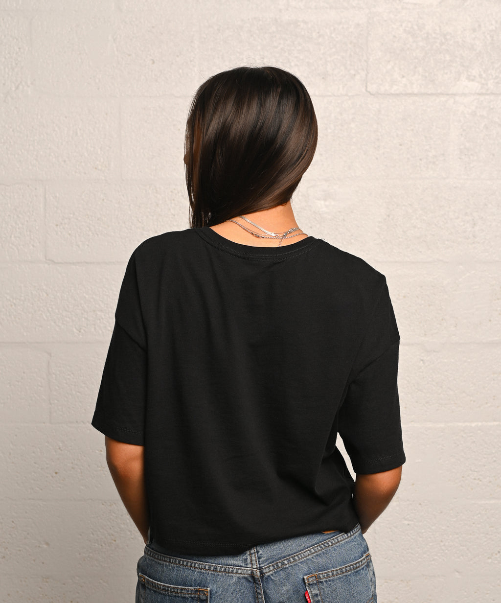 CUSTOM LOOSE FIT CROP TOP
